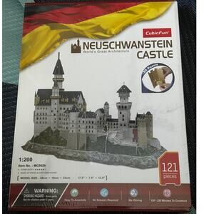 Cubic Fun NEUSCHWANSTEIN CASTLE 3D Puzzle NEW